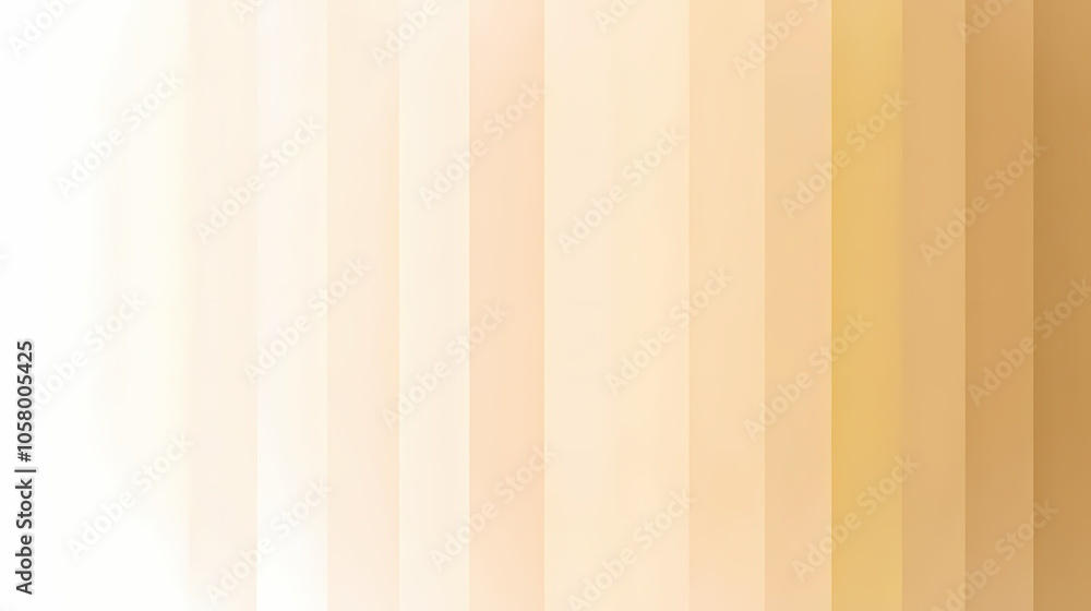 Obraz premium Beige to pale yellow gradient in vector design, subtle noise texture, ideal for calm banner backgrounds, from the front. Pastel Gradient. Illustration
