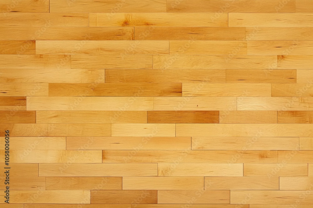 Beautiful maple flooring texture from an overhead view, showcasing light wood tones and ultra-realistic details.