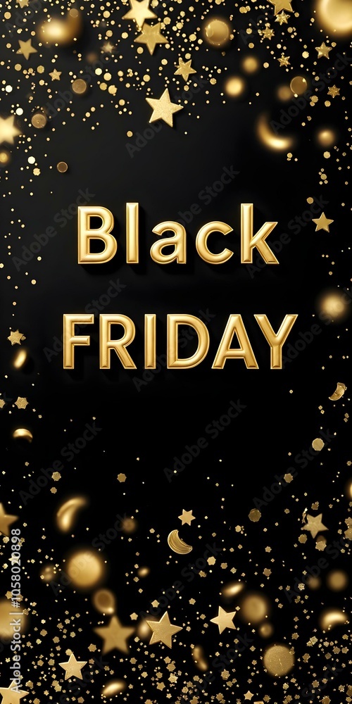 3d Black Friday golden banner. Sale. Inscription. Discount. Gold 3d Black Friday golden banner. Sale. Inscription. Discount. Gold