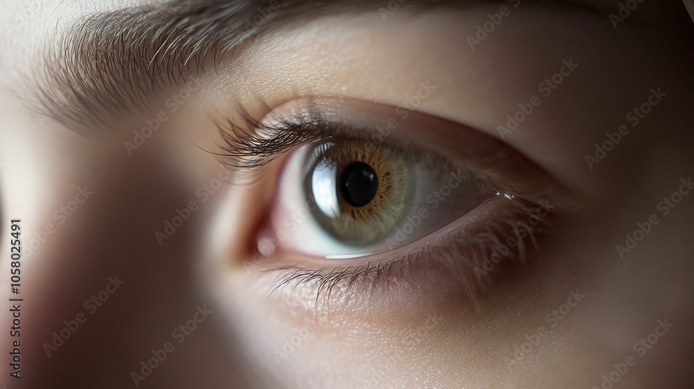 Close-up of a captivating eye with intricate details and vibrant colors, showcasing the beauty of human vision. Close-up of a captivating eye with intricate details and vibrant colors, showcasing the beauty of human vision.