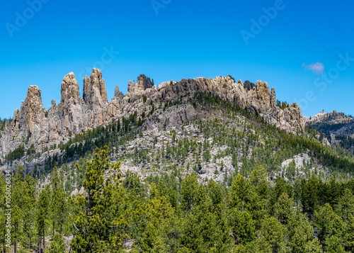 The Needles in Custer State Park, Black Hills, South Dakota photo