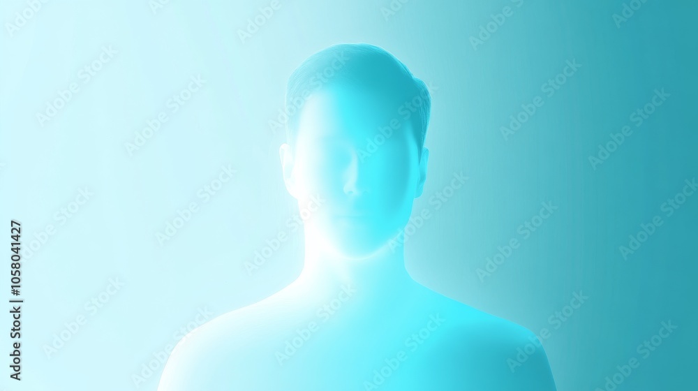 A ghostly figure emerges with a soft blue glow, embodying mystique and tranquility in a serene visual experience. A ghostly figure emerges with a soft blue glow, embodying mystique and tranquility in a serene visual experience.