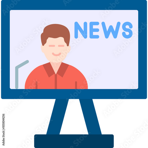 News Anchor Icon