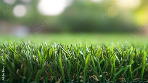 Close-up View of Lush Green Grass