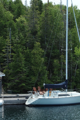 sailboat on the lake