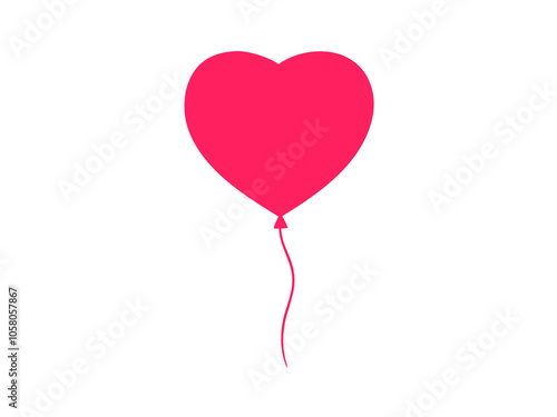 heart shaped balloon