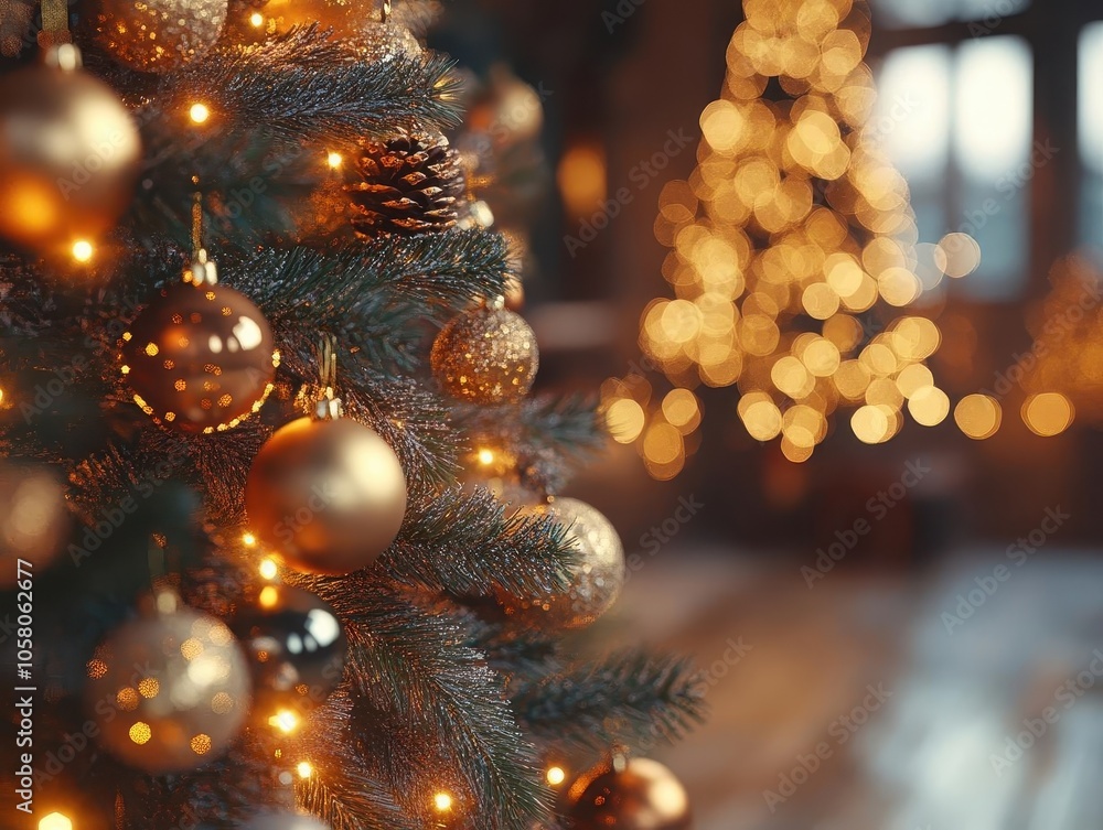 Decorating the Christmas tree with glowing AR ornament placement, cozy indoor holiday setting, soft warm lighting, photorealistic Decorating the Christmas tree with glowing AR ornament placement, cozy indoor holiday setting, soft warm lighting, photorealistic