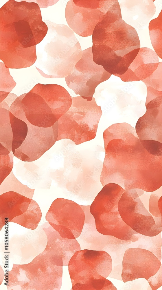Soft Watercolor Roses in Muted Pink and White Tones Soft Watercolor Roses in Muted Pink and White Tones