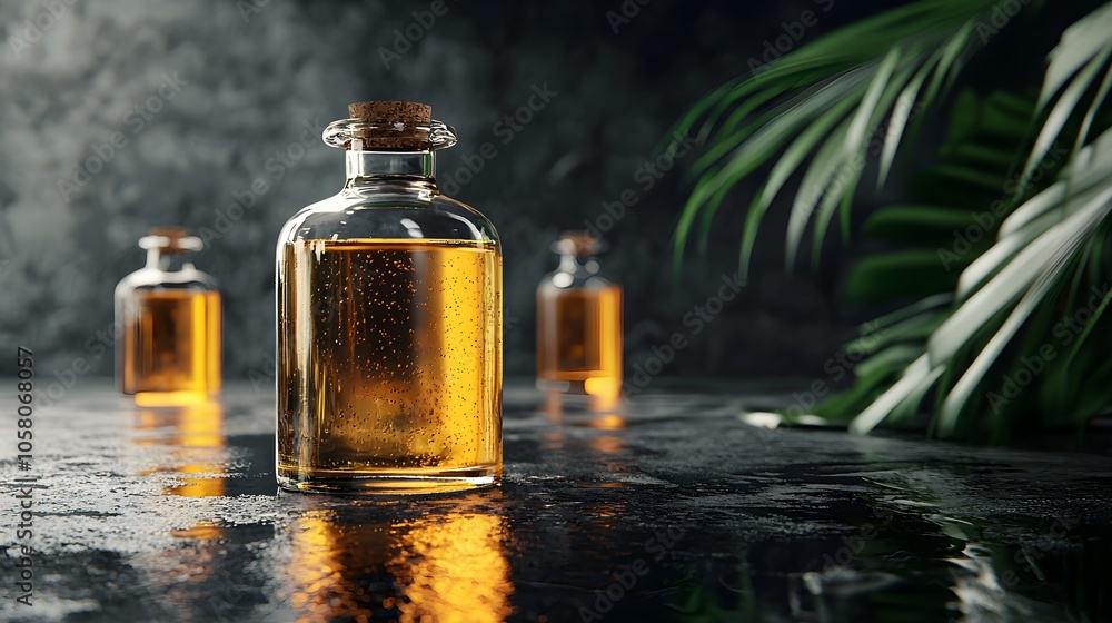 Tranquil Massage Therapy Room with Natural Oils Tranquil Massage Therapy Room with Natural Oils