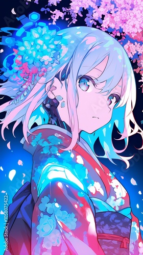 アニメスタイル 　japanese anime style