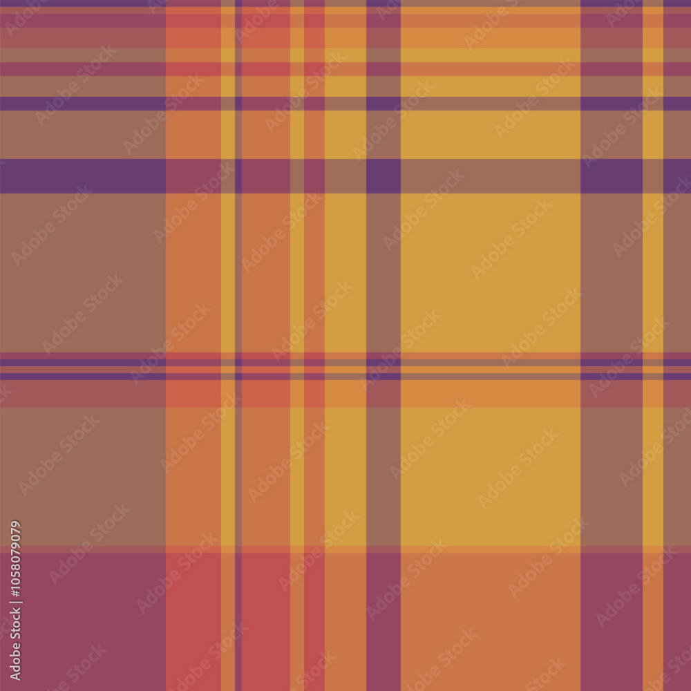 Fiber tartan pattern background, seasonal seamless textile vector. Slim texture fabric check plaid in orange and red colors. Fiber tartan pattern background, seasonal seamless textile vector. Slim texture fabric check plaid in orange and red colors.