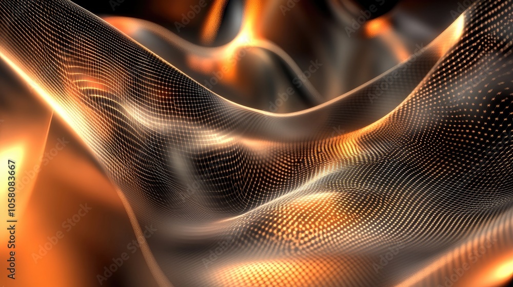 Futuristic tech background with glowing grids and smooth abstract shapes, representing digital advancement Futuristic tech background with glowing grids and smooth abstract shapes, representing digital advancement