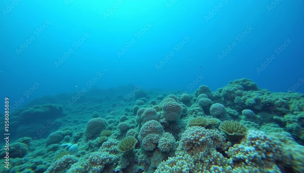 Obraz premium Exploring the depths of the oceans vibrant life