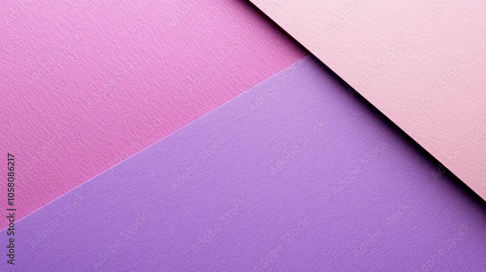 Abstract Geometric Shapes of Pink and Purple Abstract Geometric Shapes of Pink and Purple
