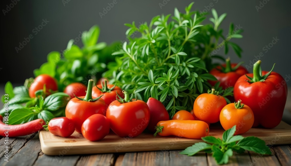 Fresh produce vibrant colors and natural beauty Fresh produce vibrant colors and natural beauty