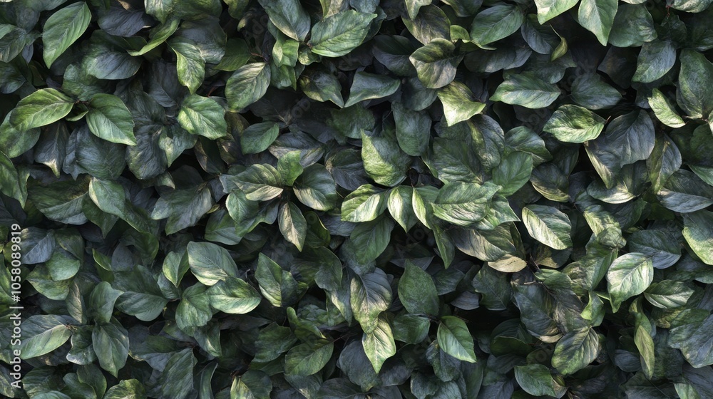 Lush Green Leaves Background for Natural Themes Lush Green Leaves Background for Natural Themes