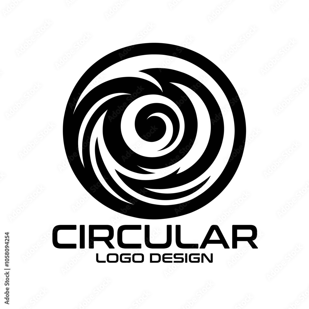Circular Vector Logo Design Circular Vector Logo Design