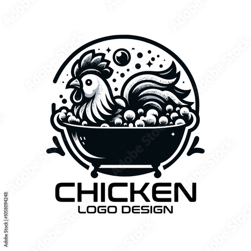 Chicken Vector Logo Design