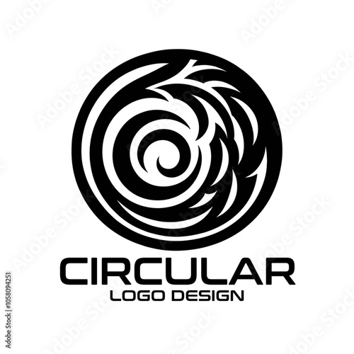 Circular Vector Logo Design