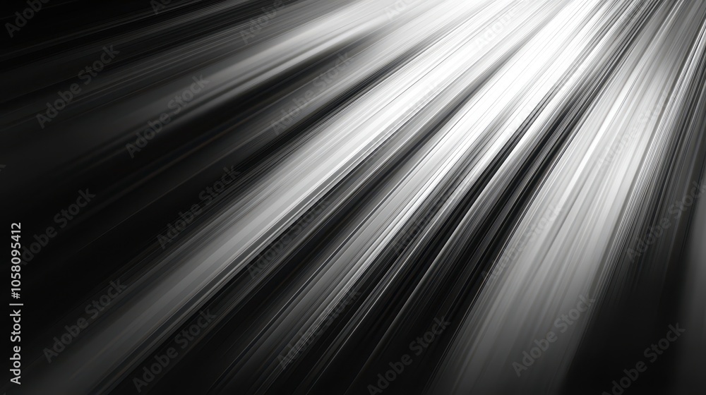 Abstract Black and White Diagonal Lines Background - Speed, Motion, Technology, Modern Design Abstract Black and White Diagonal Lines Background - Speed, Motion, Technology, Modern Design