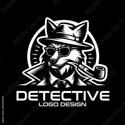 Detective Vector Logo Design
