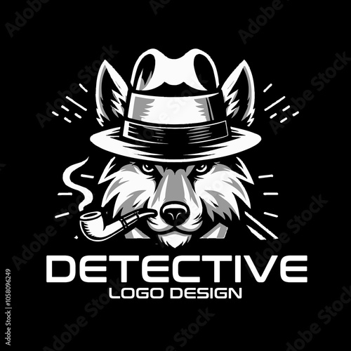 Detective Vector Logo Design