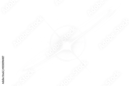 PNG Circle symbol streaking flare light space.