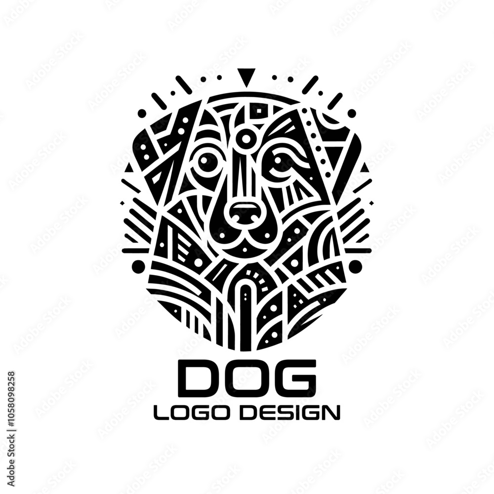 Dog Vector Logo Design Dog Vector Logo Design