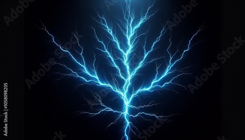Electrifying Tree of Life symbolizing growth, power and connection.