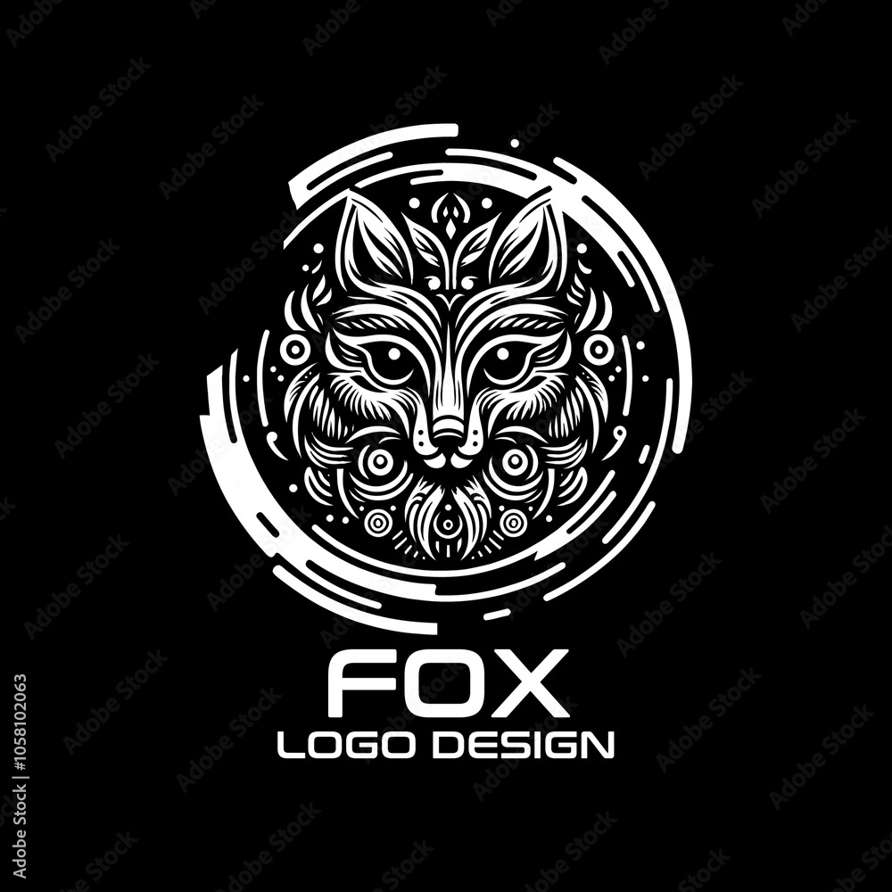 Fox Vector Logo Design Fox Vector Logo Design