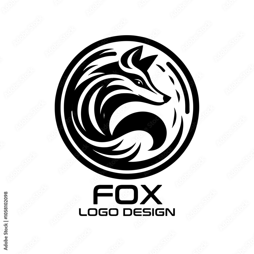 Fox Vector Logo Design Fox Vector Logo Design