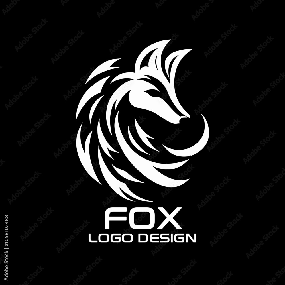Fox Vector Logo Design Fox Vector Logo Design