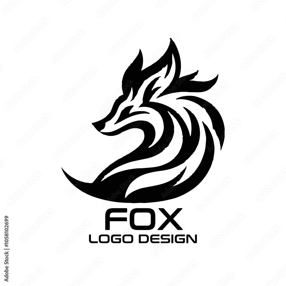 Fox Vector Logo Design Fox Vector Logo Design