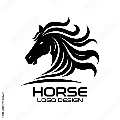 Horse Vector Logo Design