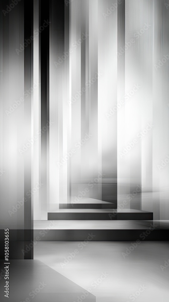 Exploring the Depths of Abstraction With Minimalist Gray Geometric Shapes and Textures Exploring the Depths of Abstraction With Minimalist Gray Geometric Shapes and Textures