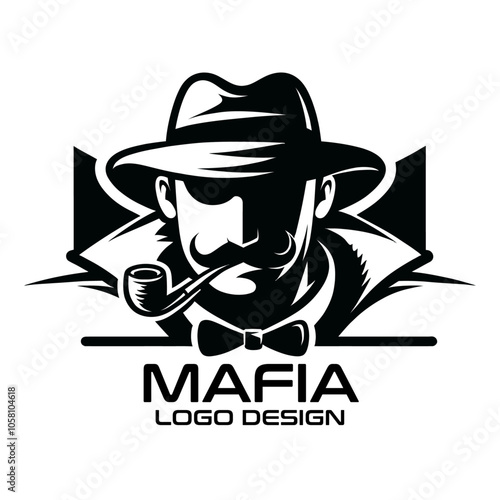 Mafia Vector Logo Design