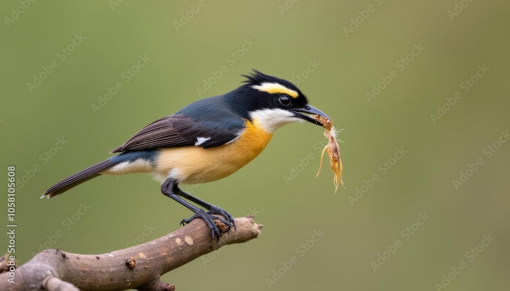 Fototapeta premium Bird of beauty feast in flight