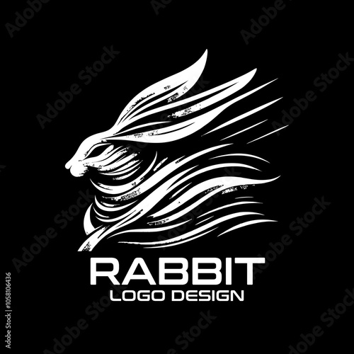 Rabbit Vector Logo Design photo