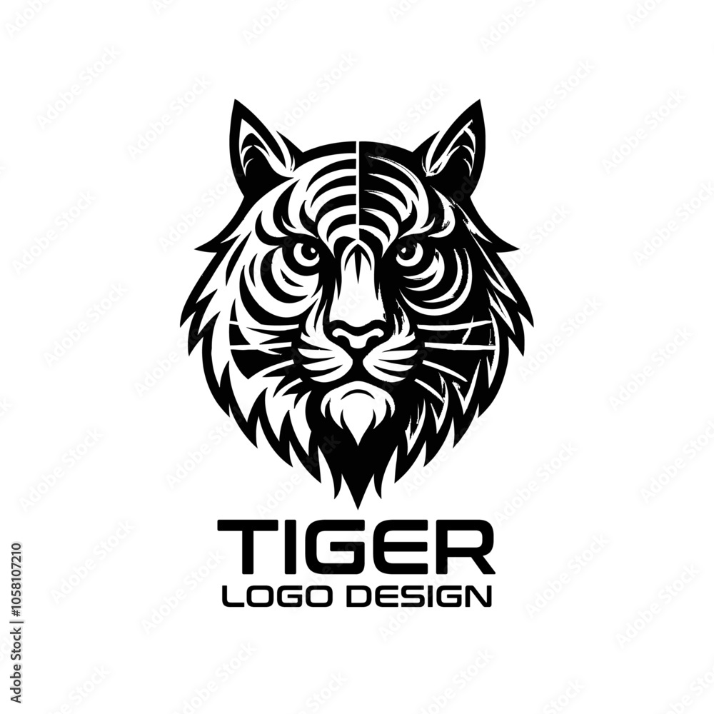 Tiger Vector Logo Design Tiger Vector Logo Design