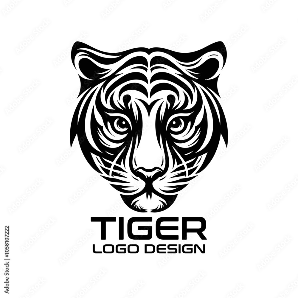 Tiger Vector Logo Design Tiger Vector Logo Design