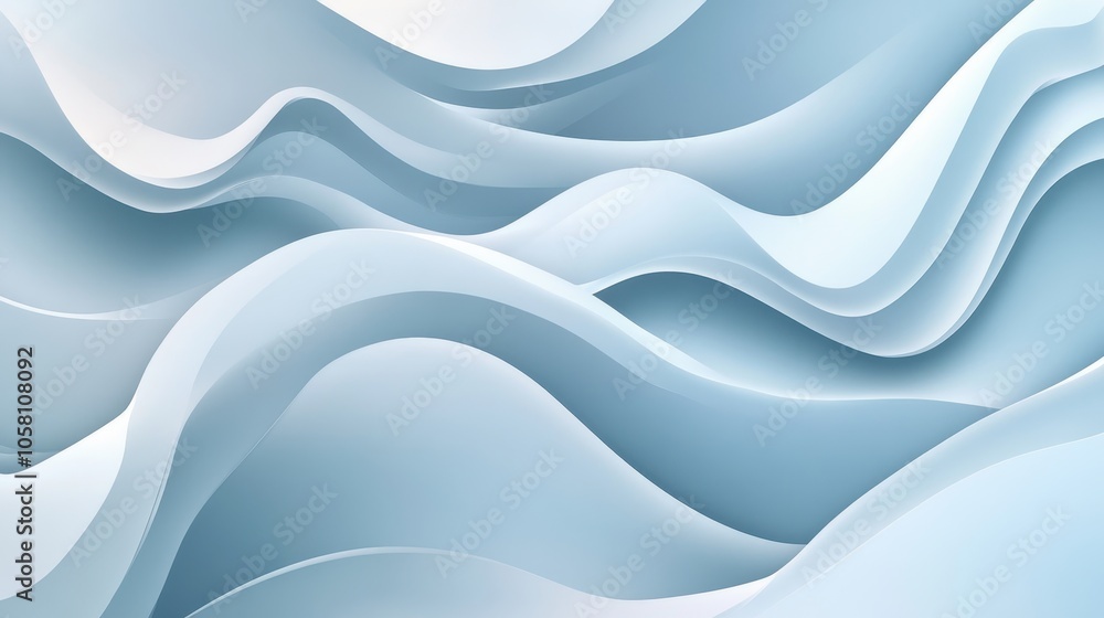 Abstract Blue and White Wavy Background - Modern Design Texture Abstract Blue and White Wavy Background - Modern Design Texture
