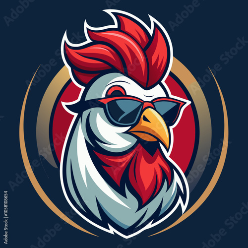 rooster barbershop logo