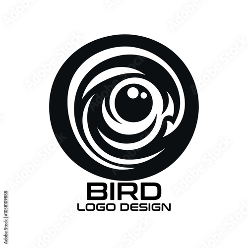 Bird Vector Logo Design photo