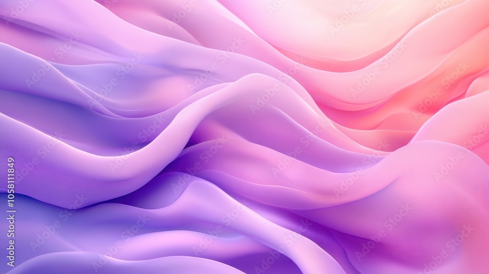 Abstract Pink and Purple Wavy Background, Gradient Colors, Soft Smooth Flowing Texture Abstract Pink and Purple Wavy Background, Gradient Colors, Soft Smooth Flowing Texture