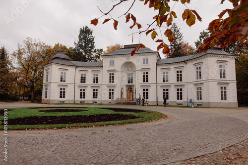 Lazienki Park Warszawa autumn