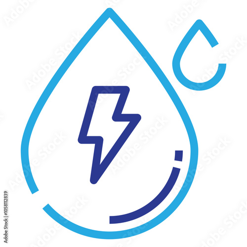 Water Energy Icon