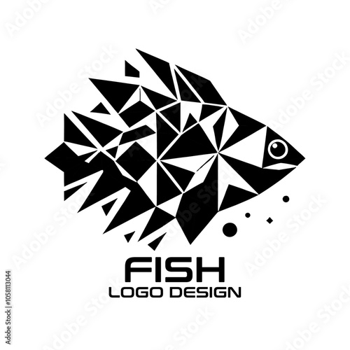 Fish Vector Logo Design 