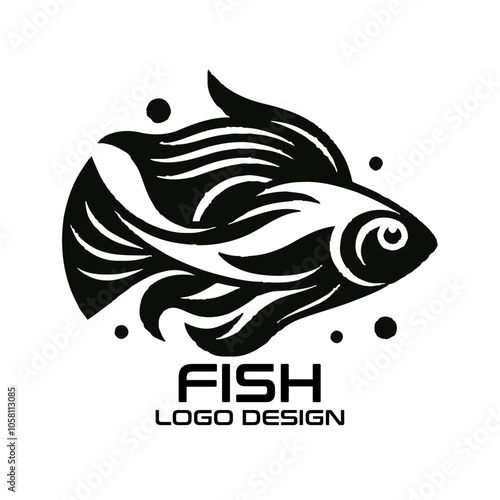 Fish Vector Logo Design 