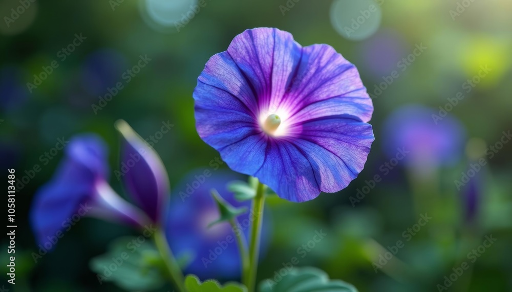 Vibrant bloom in a field of dreams Vibrant bloom in a field of dreams