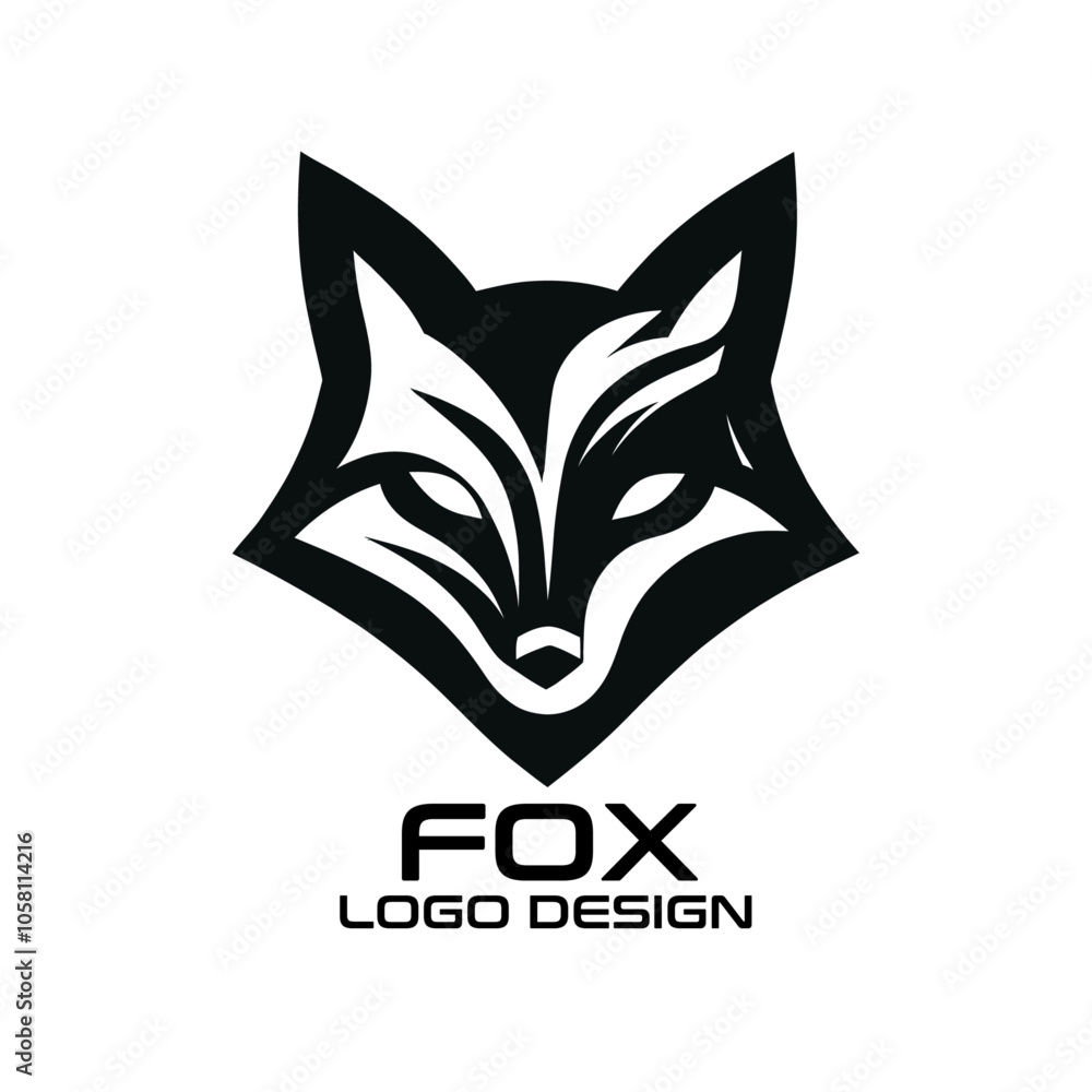 Obraz premium Fox Vector Logo Design